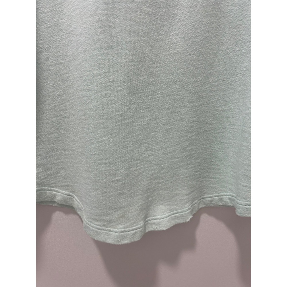 Victoria's Secret PINK Mint Green Palm Tree Sweatshirt XS Crewneck Tropical - Picture 10 of 10